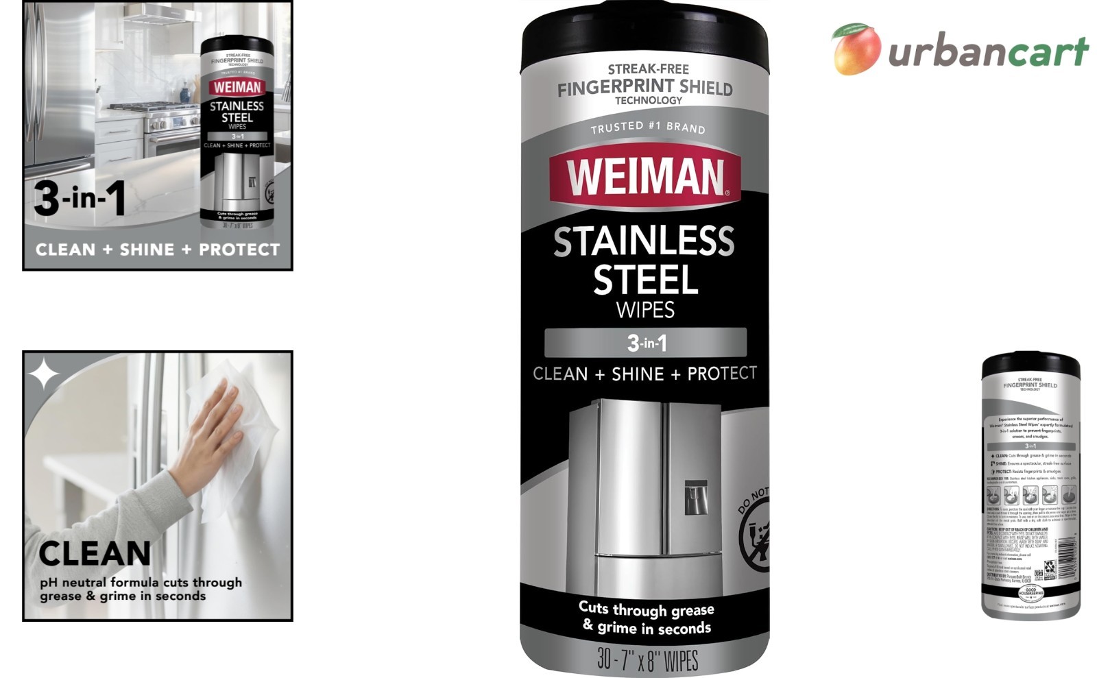 Stainless Steel Wipes – Fingertip-Free Shine & Protection
