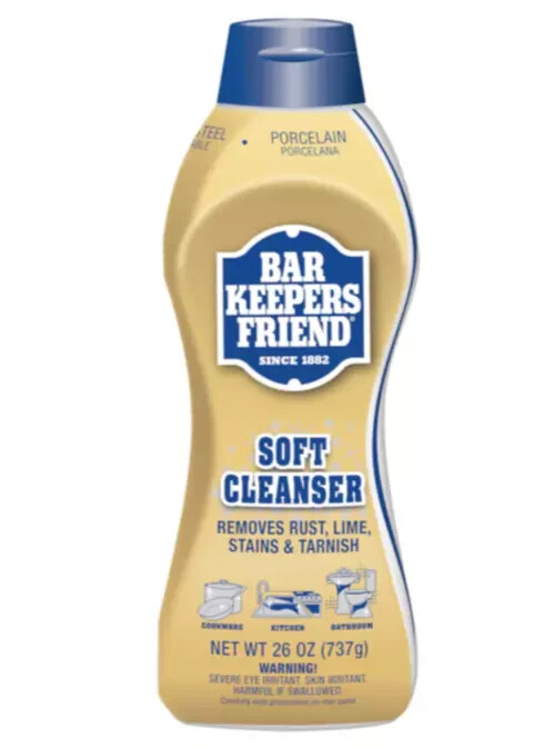 BAR KEEPERS FRIEND Liquid Cleanser All-Purpose Cleaner – 26 oz