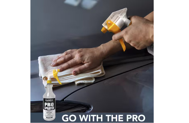 Chemical Resistant Professional Spray Bottle 32 oz Adjustable Tip 4 Pack