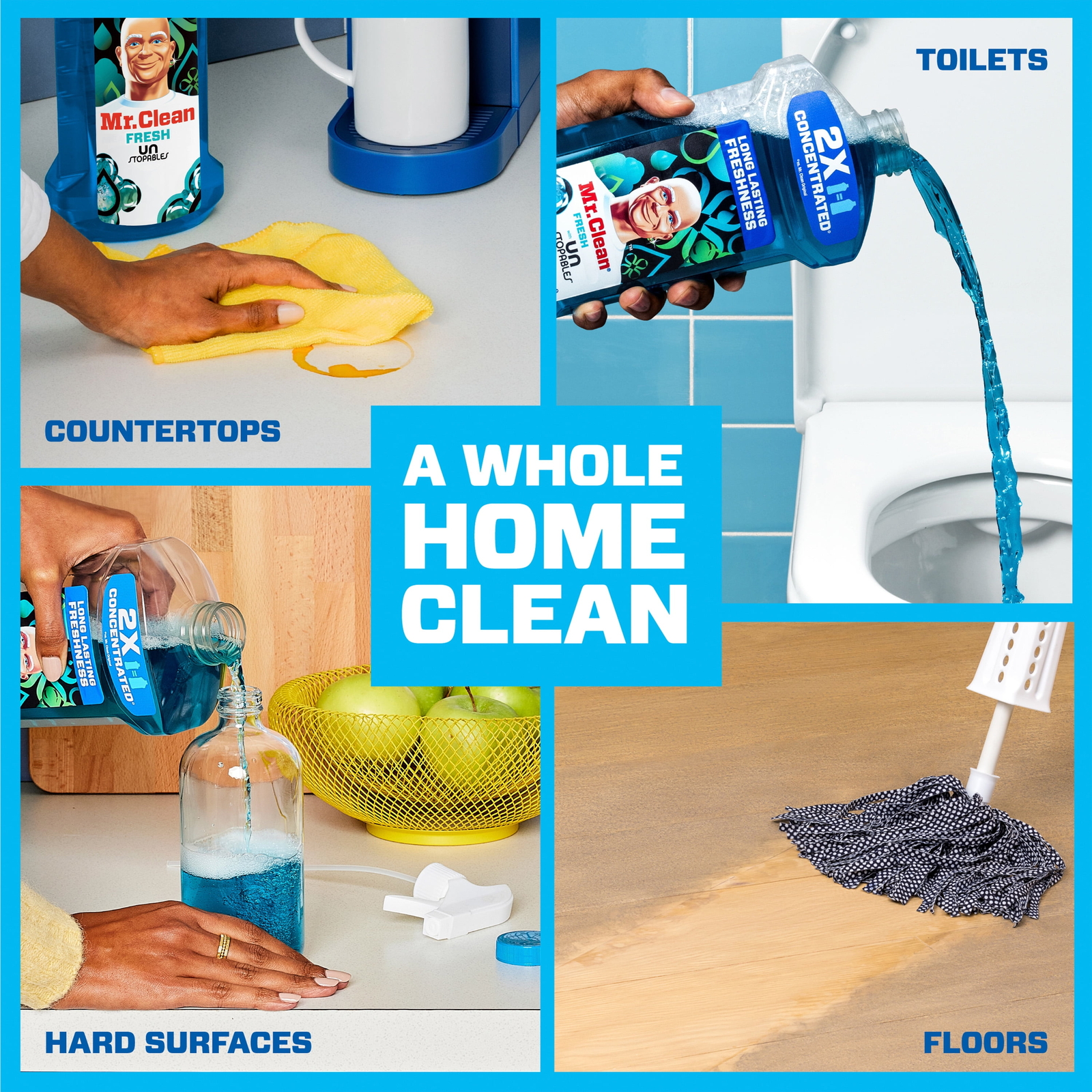 2X Concentrated Multi Surface, All Purpose Cleaner, 41 fl oz