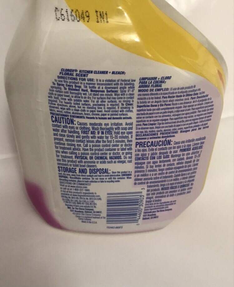 RARE Clorox Kitchen Cleaner + Bleach Cleaning Smart Spray 32oz Discontinued