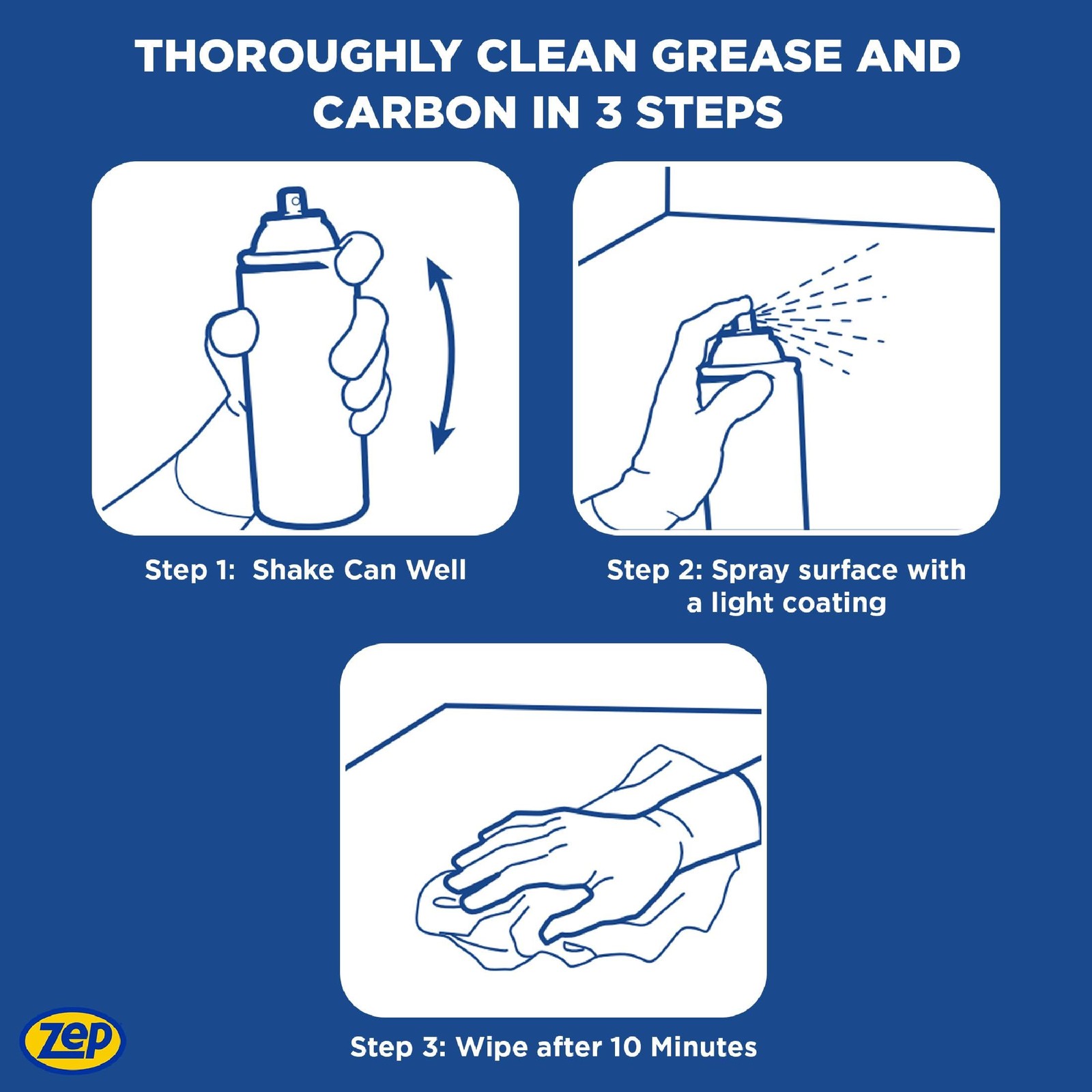 Zep Heavy-Duty Oven and Grill Cleaner – 19 oz Case of 2 ZUOVGR19 – Dissolves …