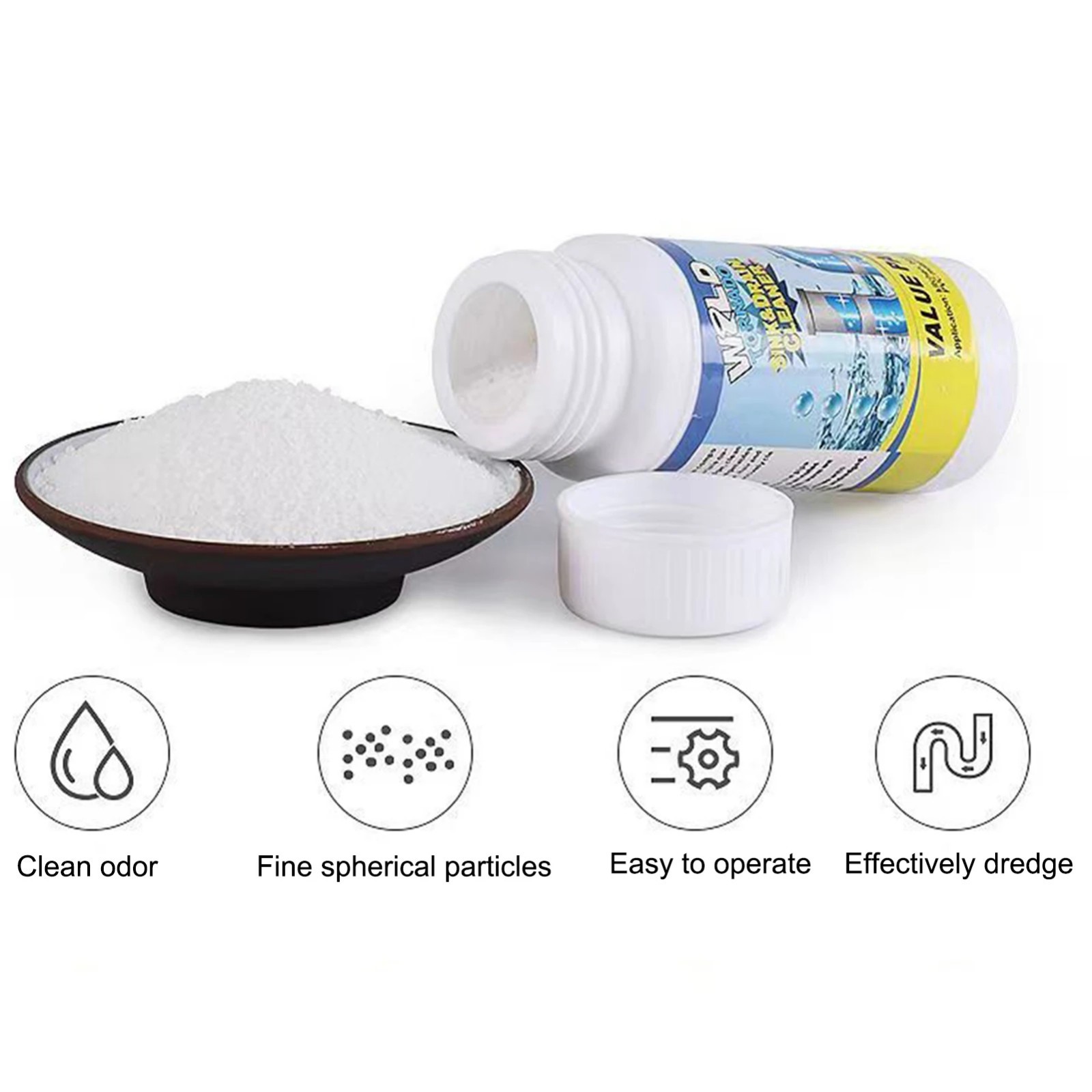 1~5x Wild Tornado Powerful Sink Drain Cleaner High Efficiency Clogging Cleaner**