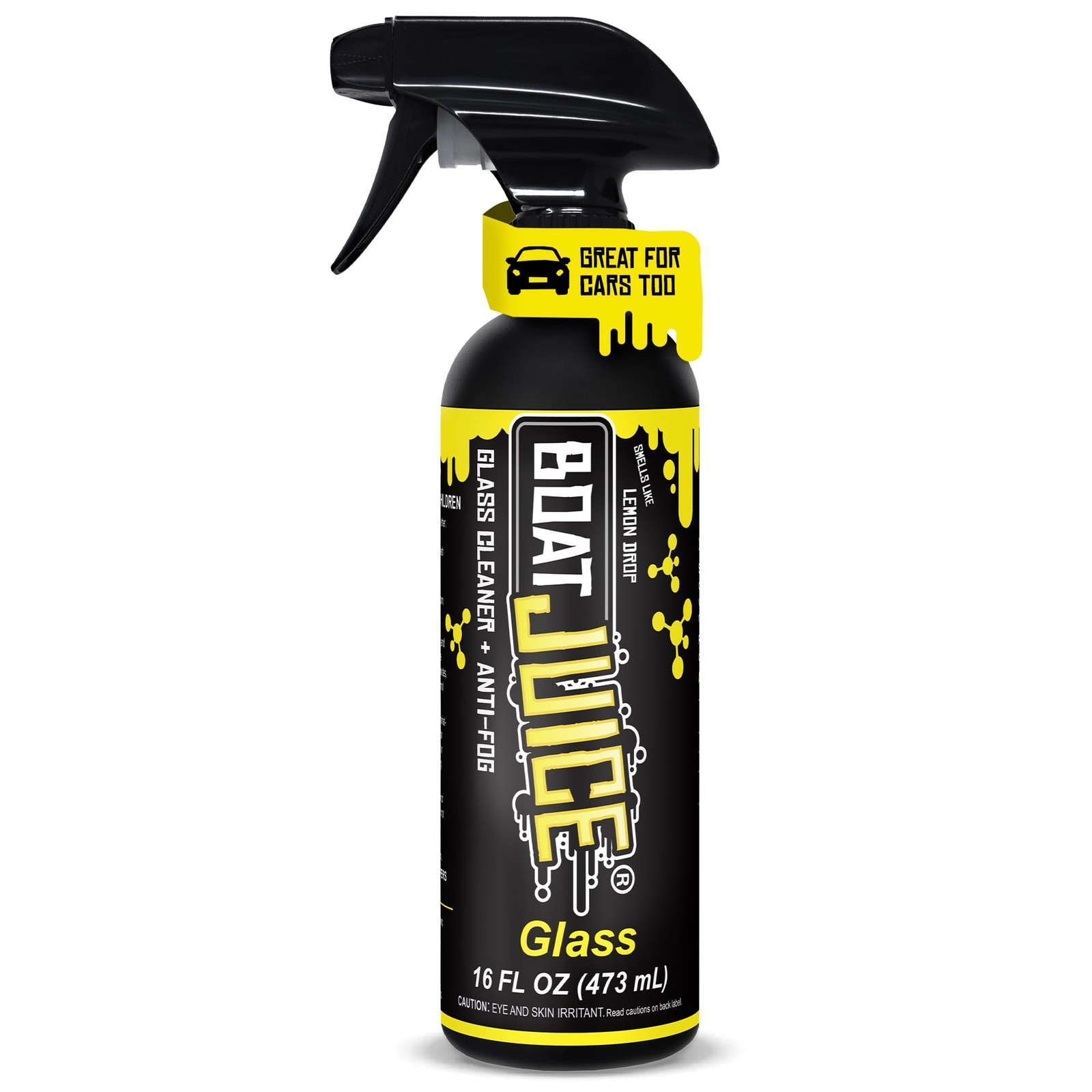 Boat Juice 2in1 Glass Cleaner & Anti-Fog 16 Fl Oz (Pack of 1), Clear