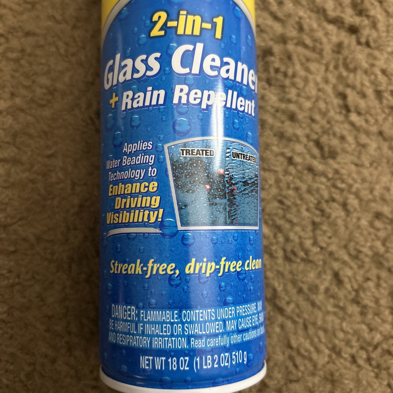 Purple Power Cleaner 24 OZ & Rain X Glass Cleaner 18 Oz Lot!Fast Shipping!