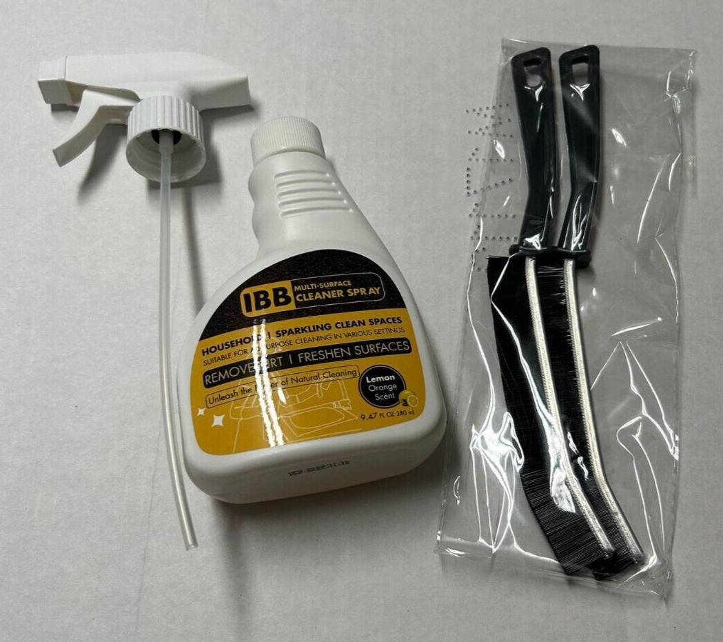 IBB All-Purpose Cleaner Spray 2PCS Crevice Cleaning Brushes for Tile, 6.76oz