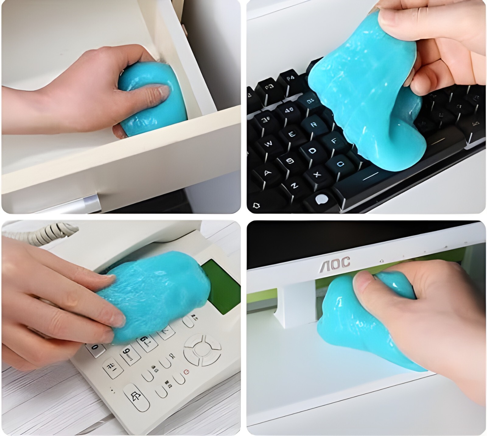 Keyboard Dust Cleaning Glue Slimy Gel Super Clean Wiper For Laptop Car Cleaning