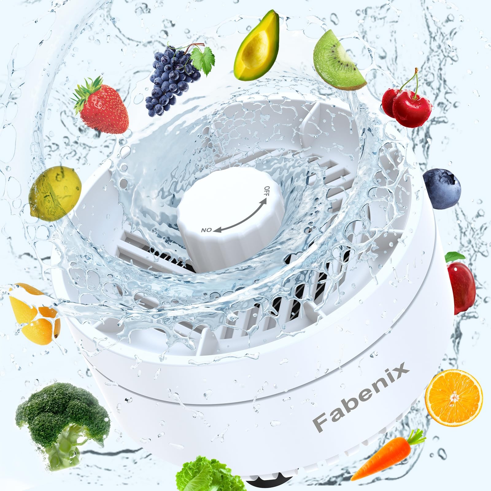 Fruit and Vegetable Washing Machine. Rotatable Fruit and Vegetable Purifier. …