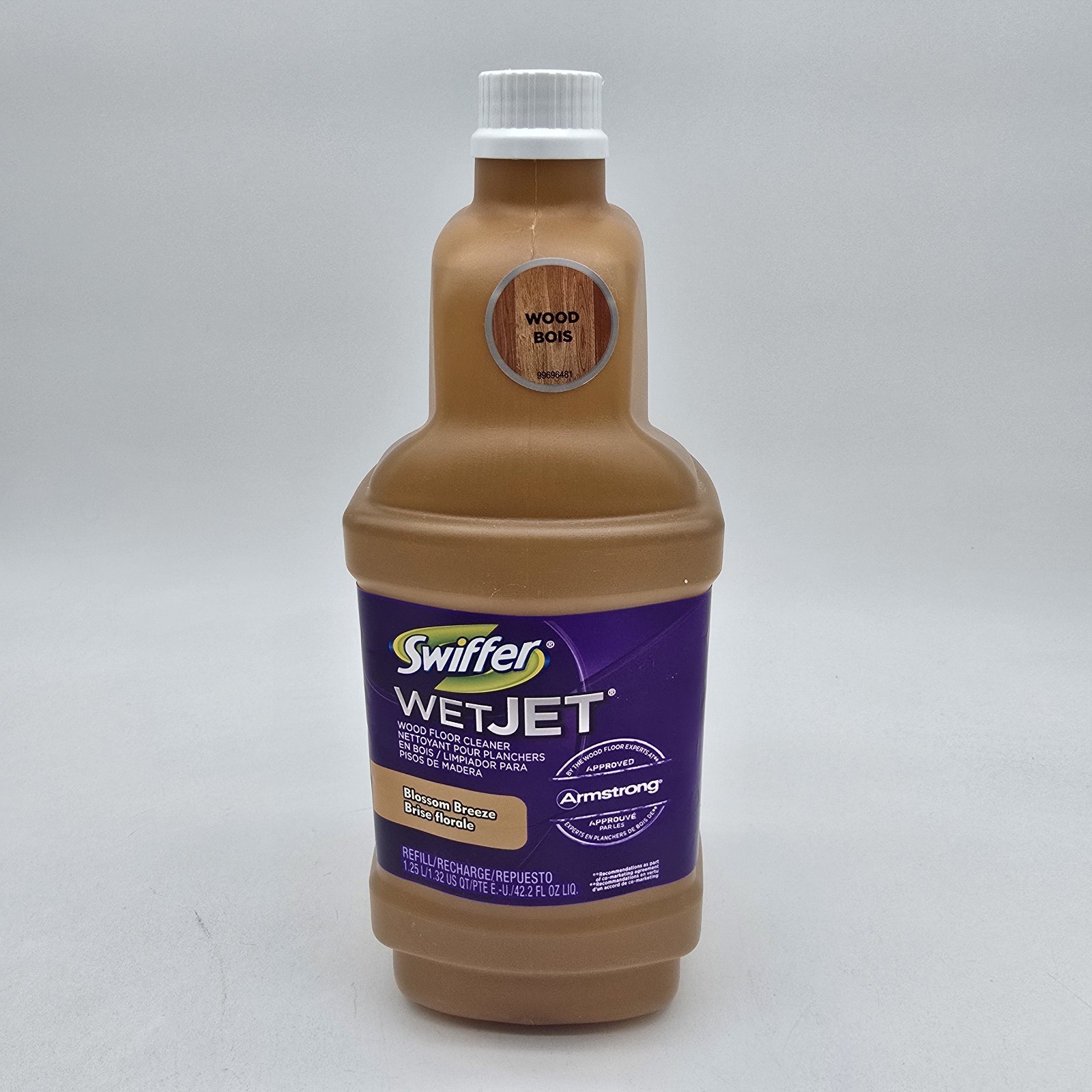 Swiffer Wet Jet Wood Floor Cleaner Refill 1.25 L Blossom Breeze NEW