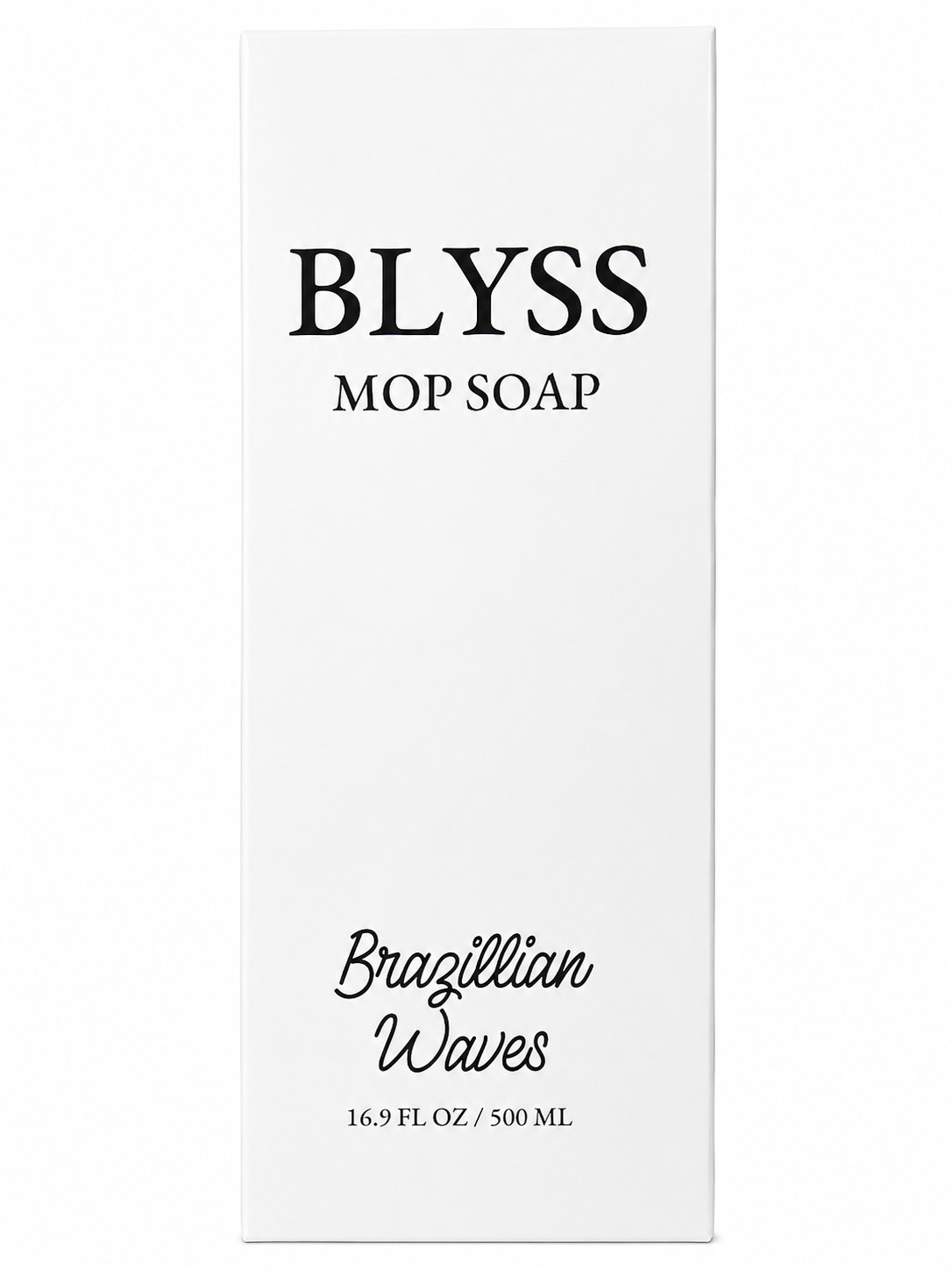BLYSS Mop Soap Concentrate Hard Floor Deep-Cleaning Brazilian Waves 16.9 oz