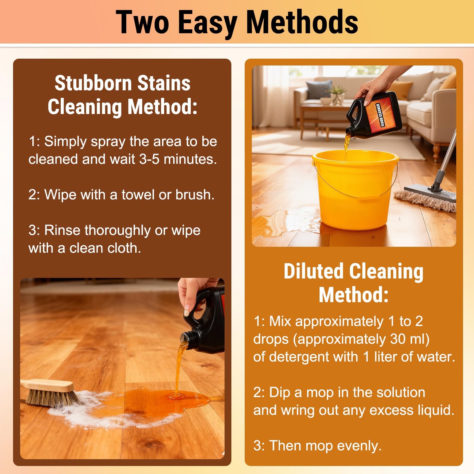 Tile Cleaner-Heavy Duty Solubrilho Floor Cleaner – 0.5L Heavy Duty Floor Cleaner