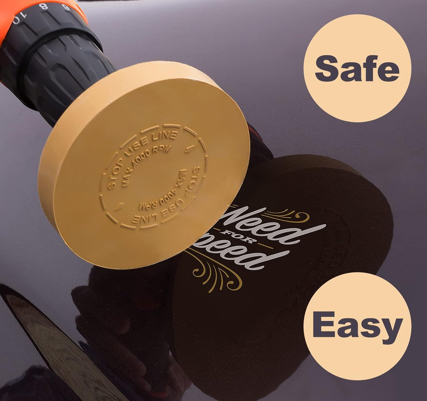 Decal Remover Eraser Wheel 2Pack Rubber Wheel Eraser with Drill Adapter Kit Car