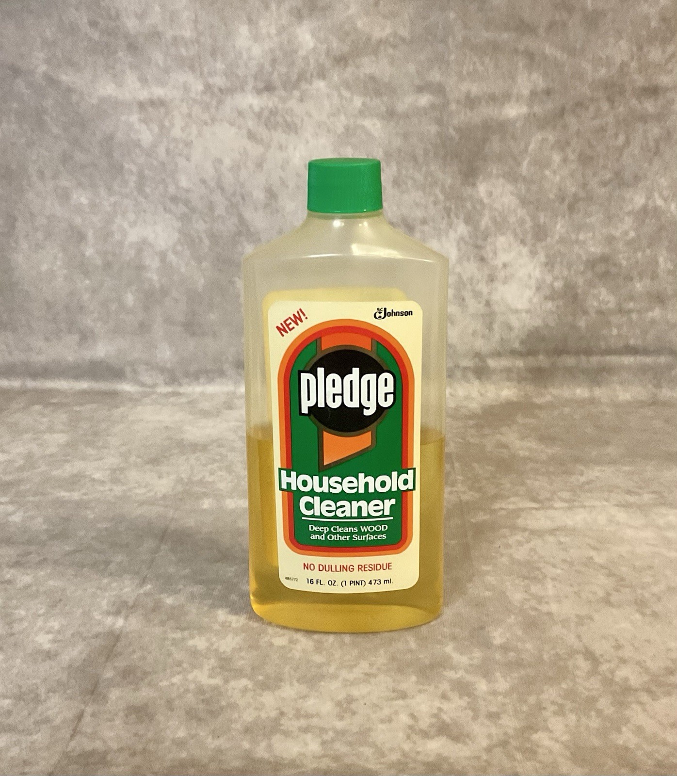 VINTAGE PLEDGE HOUSEHOLD CLEANER 16 FL OZ SC JOHNSON 1991 USED PROP
