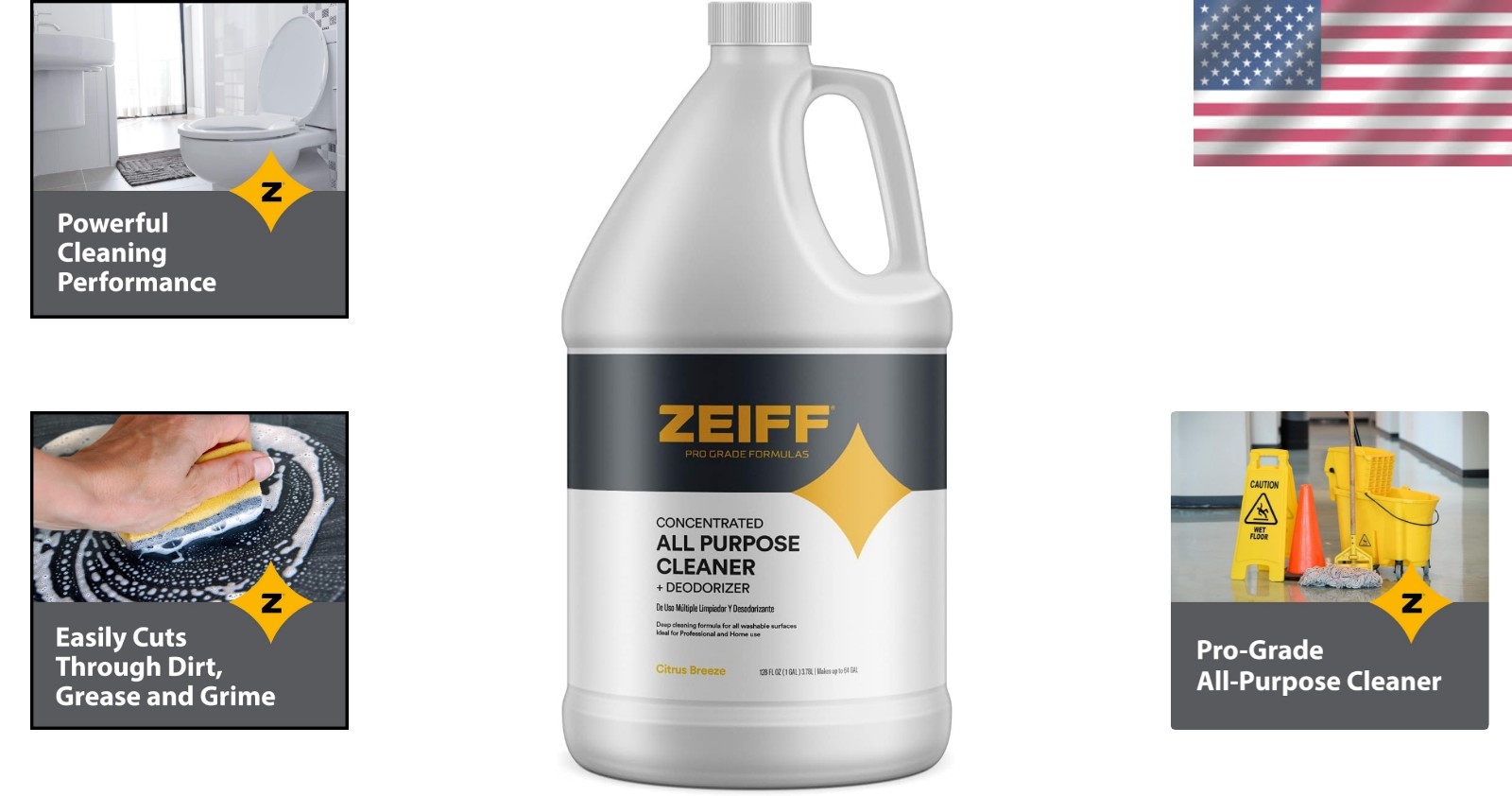 Professional Deep Cleaning Concentrate – Citrus Breeze