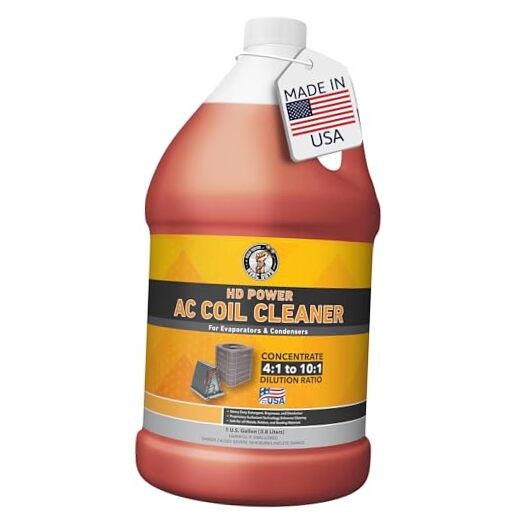 AC Coil Cleaner for All Condensers & Evaporators | No 128 Fl Oz (Pack of 1)