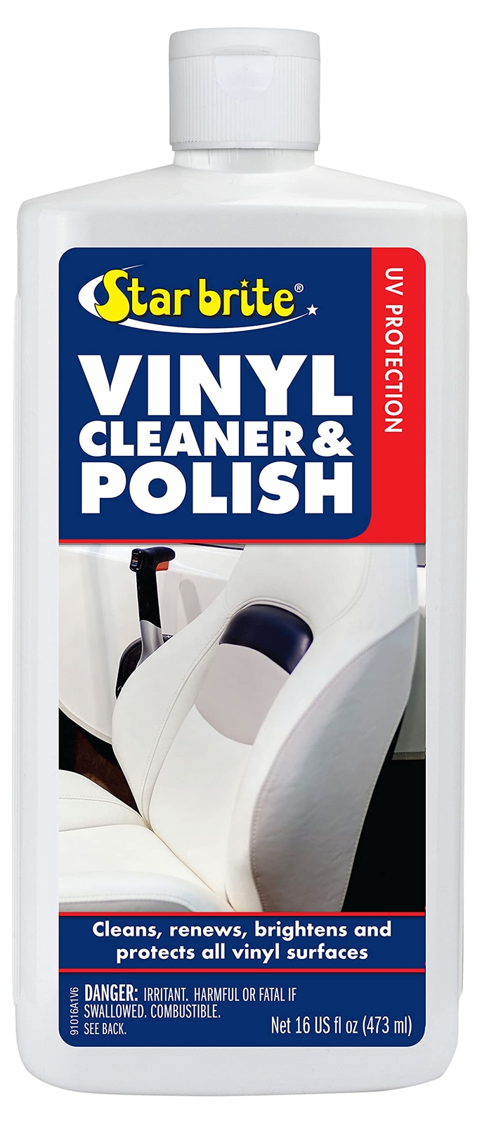 Star brite Vinyl Cleaner Polish Protectant 16 Fl Oz Made in USA