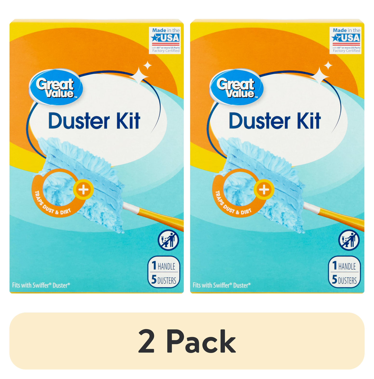 2 pack) Duster Kit, 1 Count