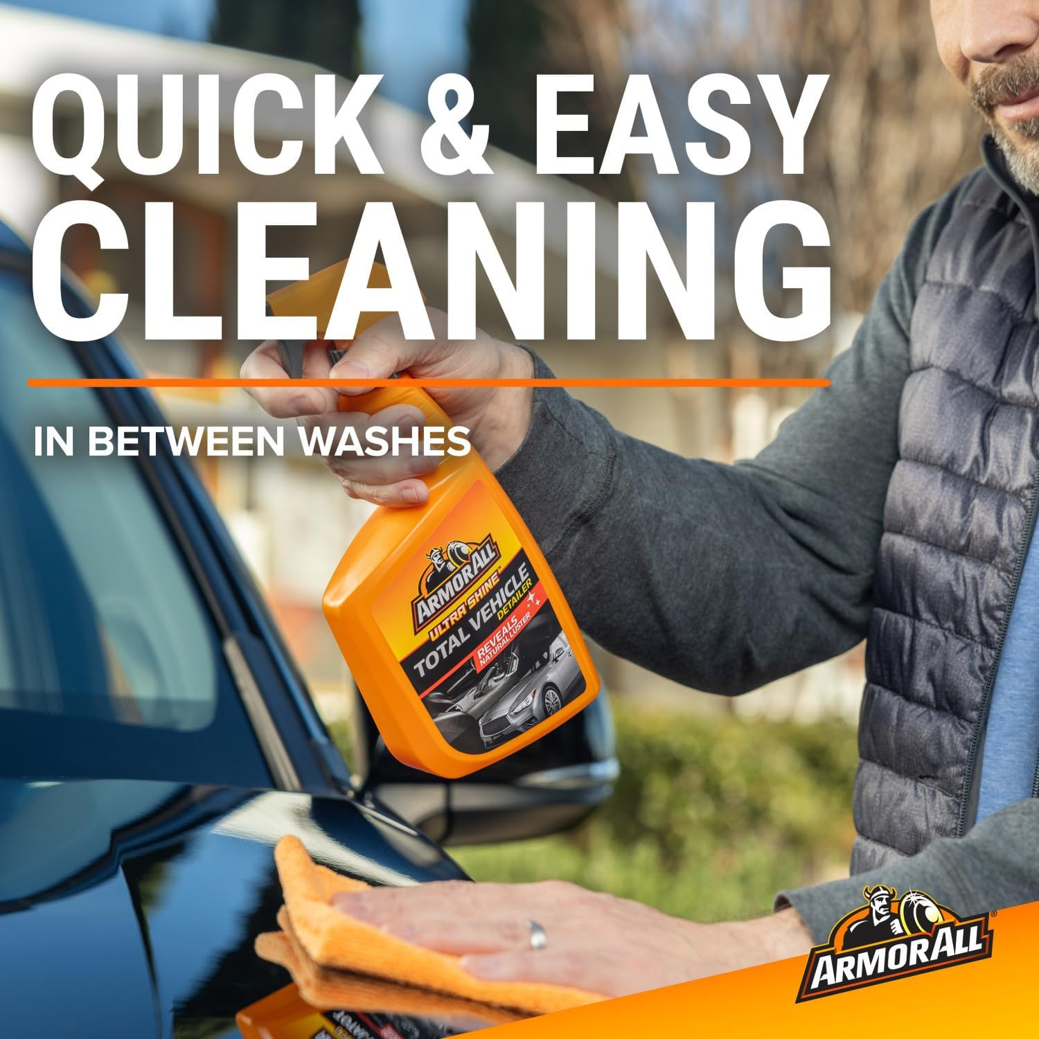 Ultra Shine Total Vehicle Detailer by , Car Detailer Spray for Interior and Exte