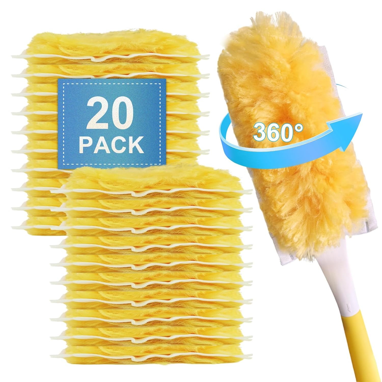 Heavy Duty Swiffer Duster Refills Multi Surface 360 Degree Disposable Dusters