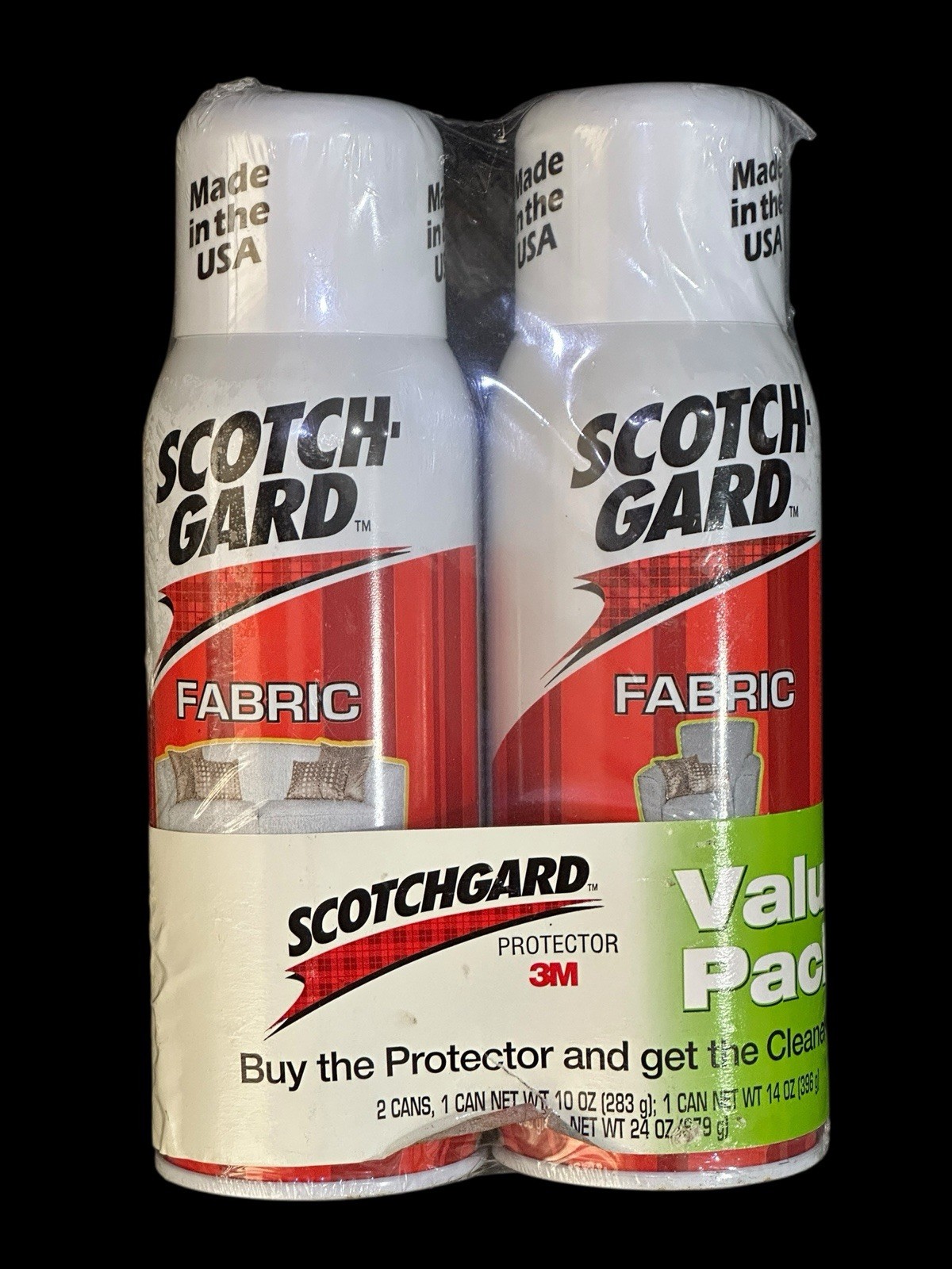 Scotchgard Fabric protector and cleaner 2 pack 3M 20 oz 14 oz New Sealed