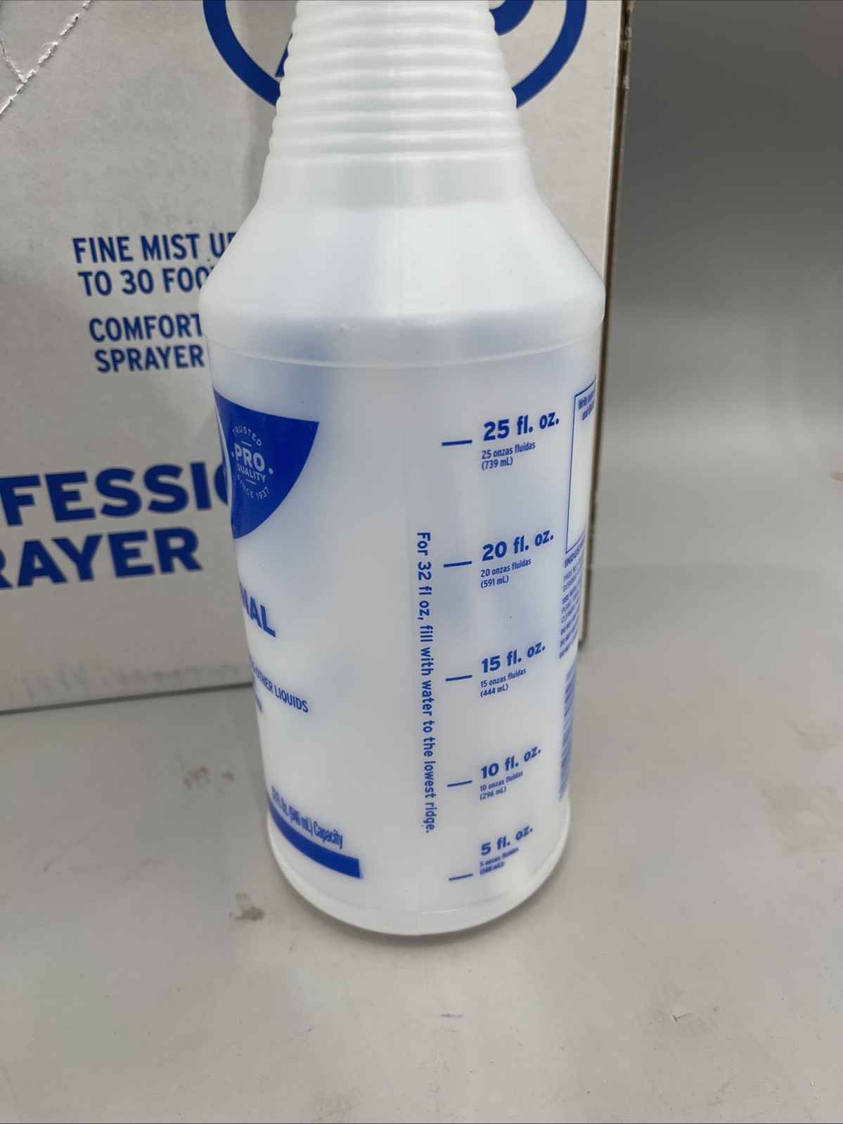 6 Pack Zep 32 oz Professional Trigger Spray Plastic Bottles New