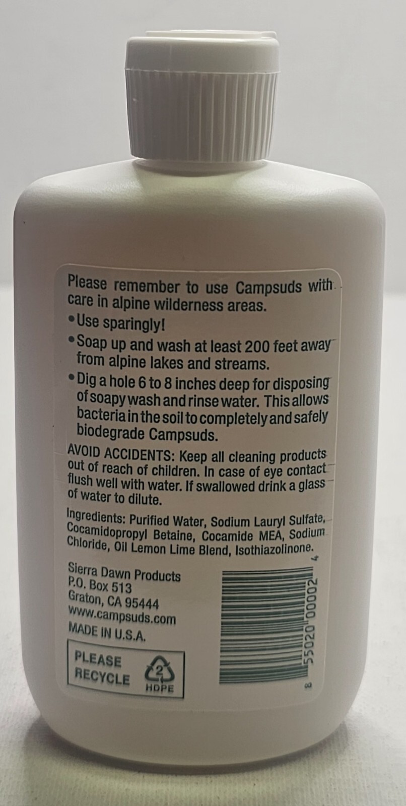 CONCENTRATED CAMPSUDS 4 FL OZ