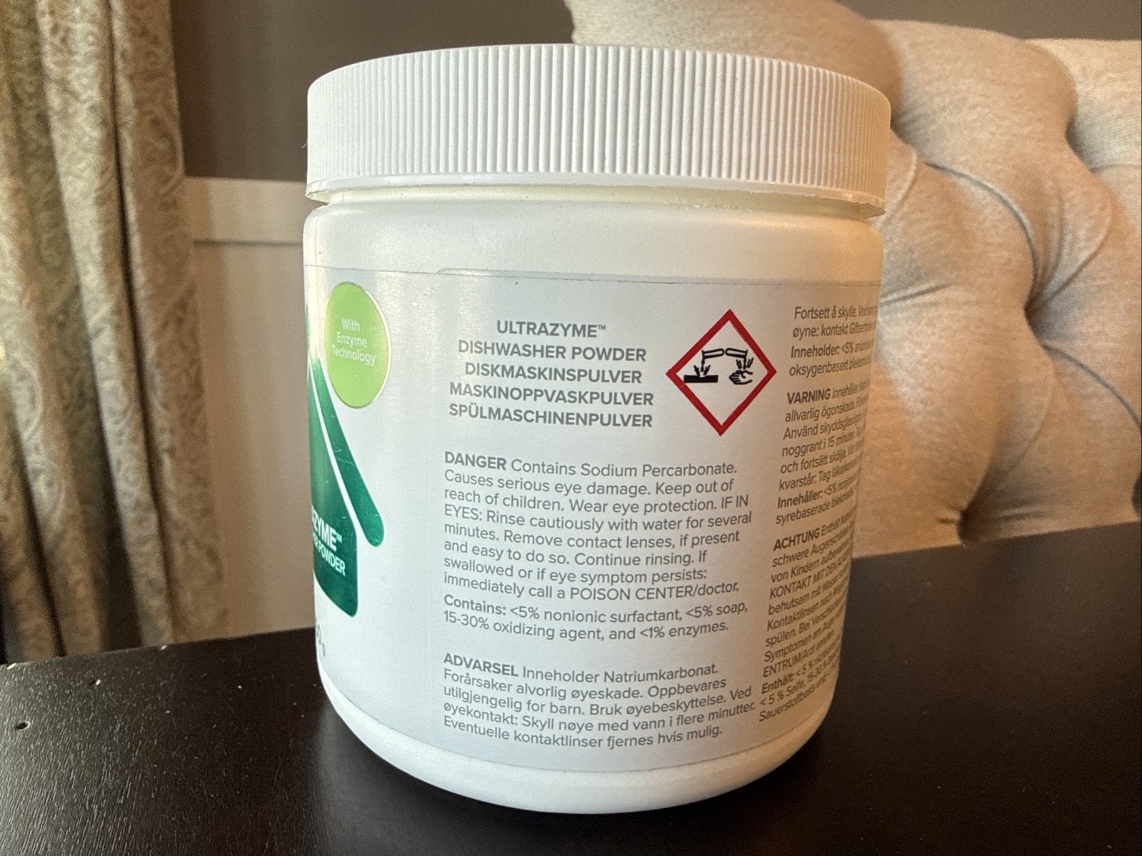 Norwex Ultrazyme Dishwasher Powder 450 g – Open
