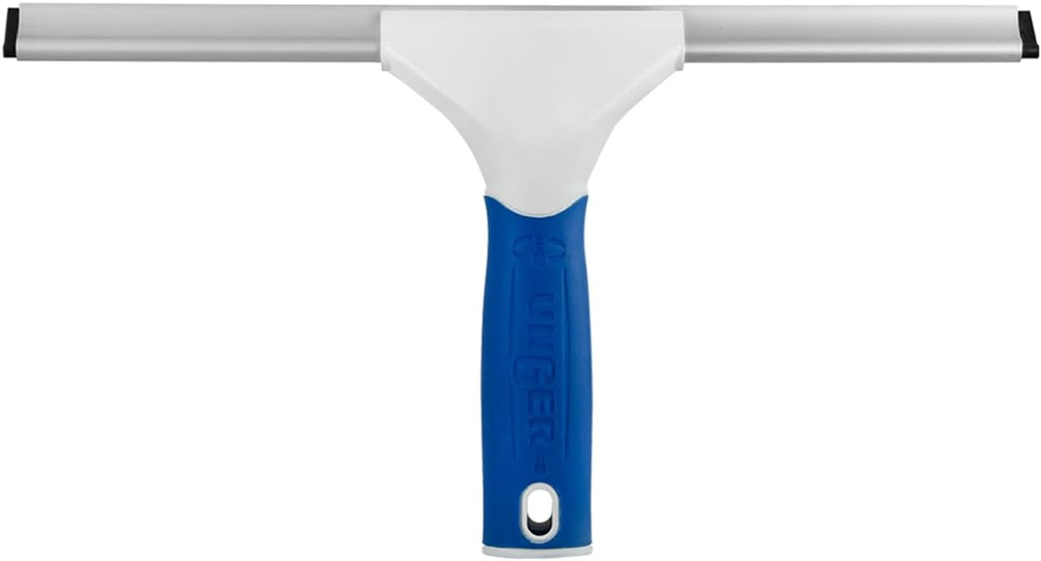 12” Glass & Surface Squeegee – Multipurpose Rubber Blade Squeegee for Shower Gla