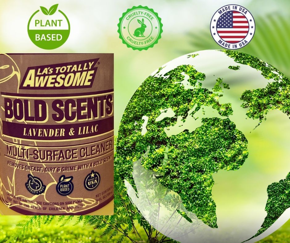 Pack of 2- LA’s Totally Awesome Plant-Based Multi Surface Cleaner Lavender 24 Oz