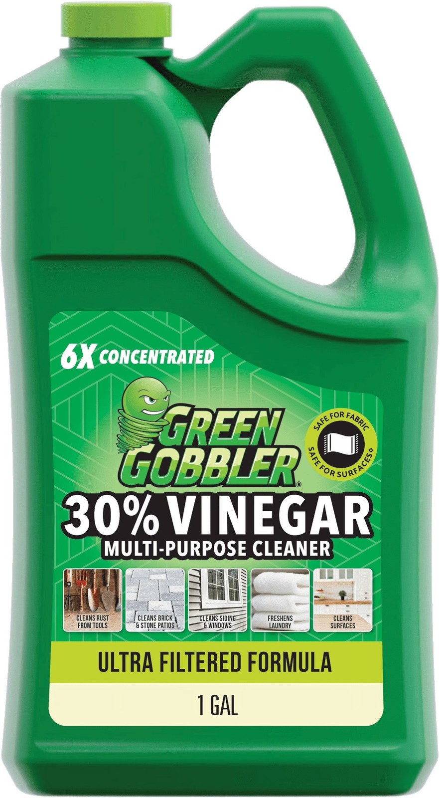 30%Concentrated Vinegar Multi Purpose Cleaner for Home and Outdoor Use, 1 Gallon