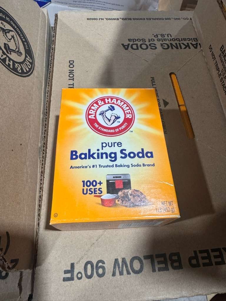 Arm & Hammer Baking Soda, 1 Pound (Pack of 12)