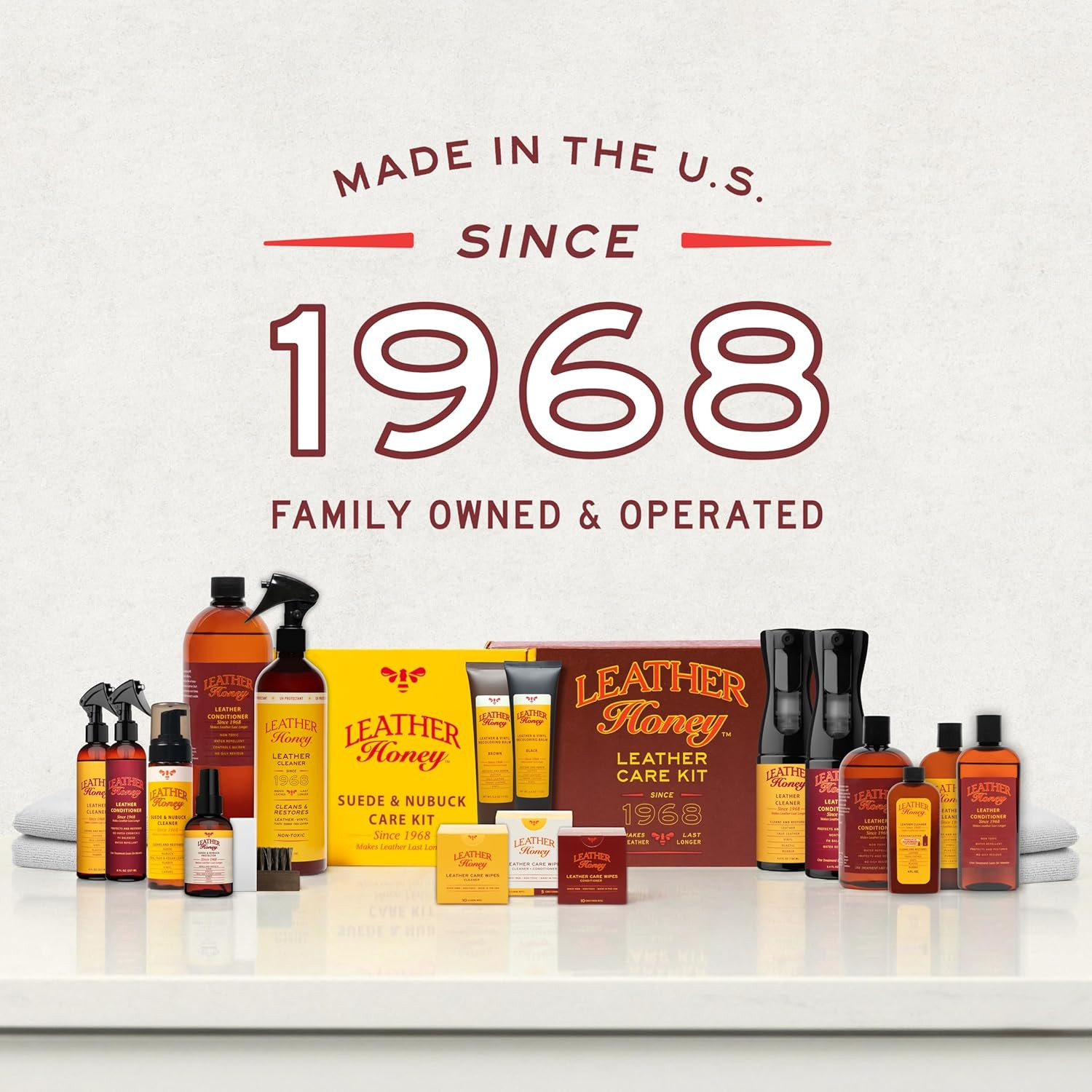 Leather Cleaner Spray: UV Protectant, Non-Toxic & Made in the USA since 1968. C