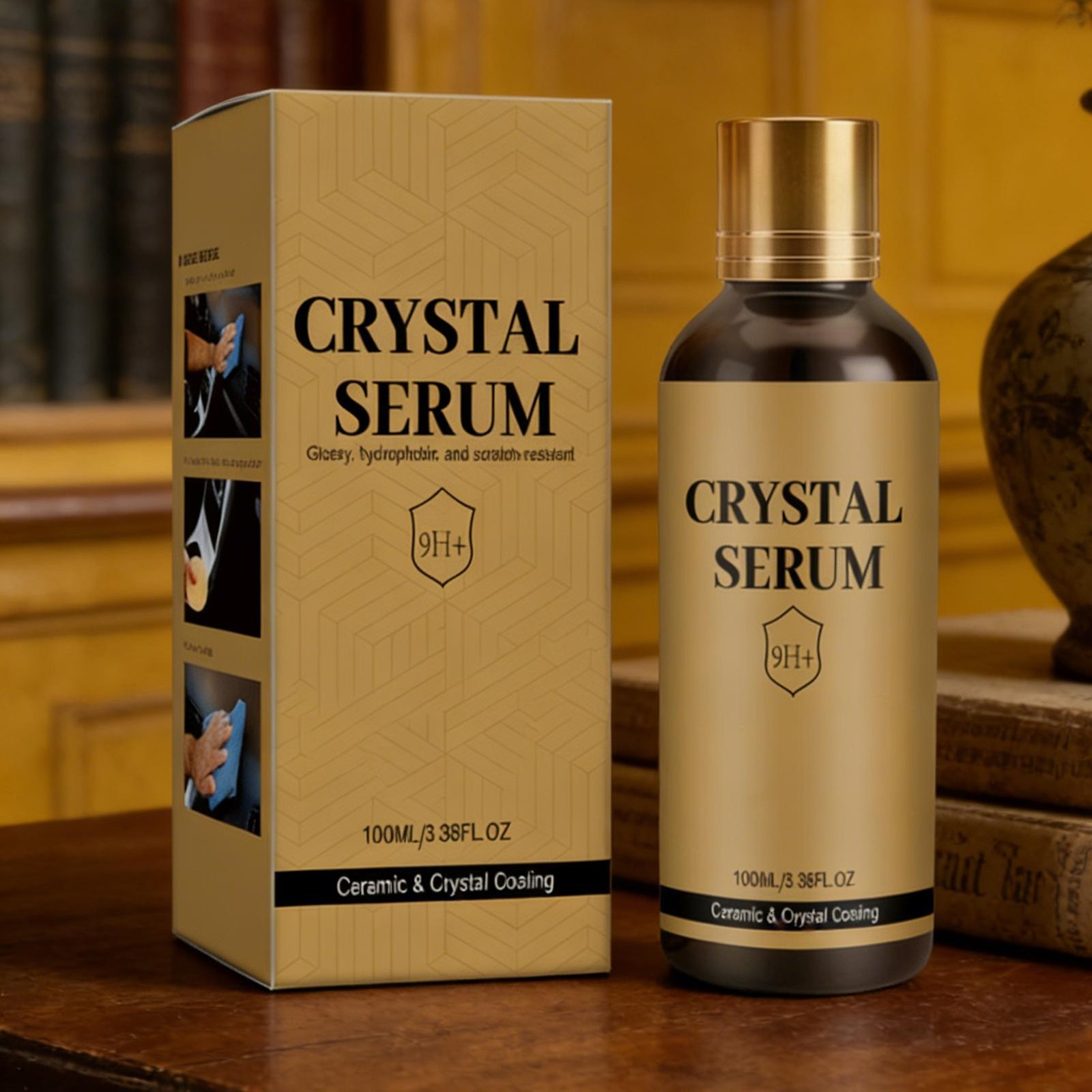 100ML PTZ Crystal Serum – Advanced Graphene Ceramic Coating for Cars,9H Graphene