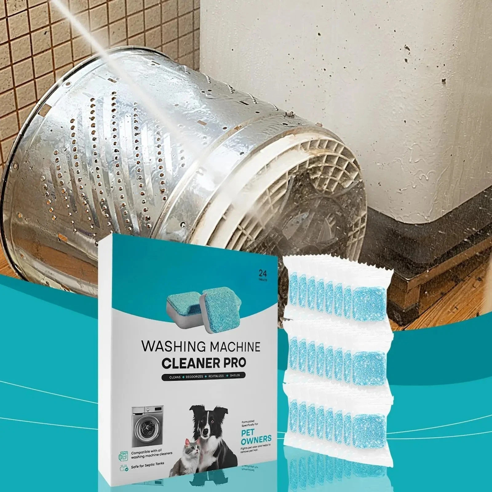 Uproot Clean Washing Machine Cleaner Tablets –