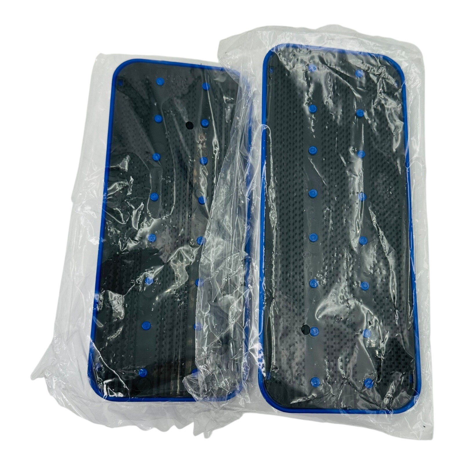 2 Count Boardwalk Swivel Pad Holder Plastic Blue 4 x 9 for Threaded Handle