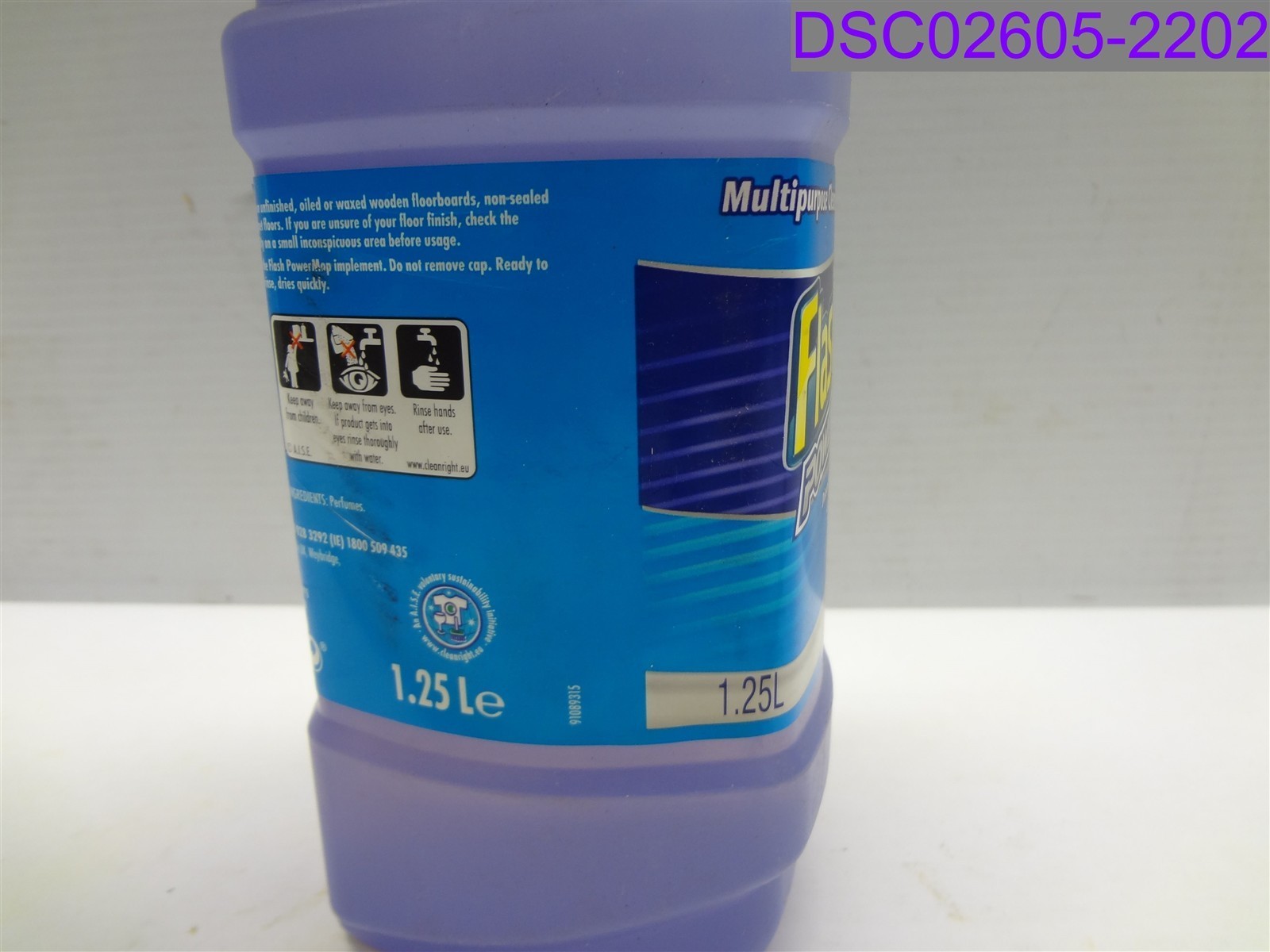 Qty = 3.75L (3 Bottles x 1.25L): Flash PowerMop Sea Minerals Liquid Mop Refills