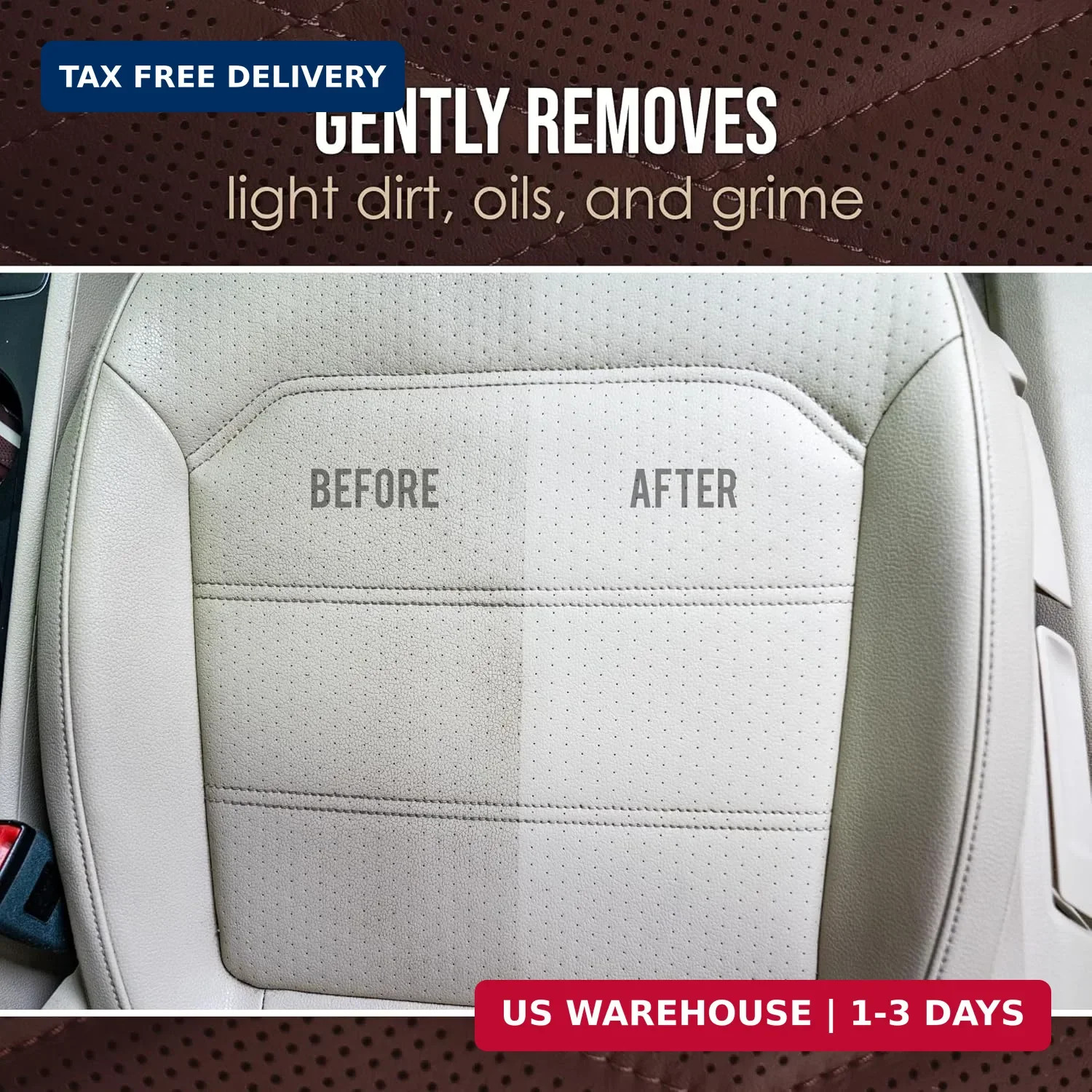 Chemical Guys VentRight Perforated Leather Cleaner and Conditioner Deep Cleaning
