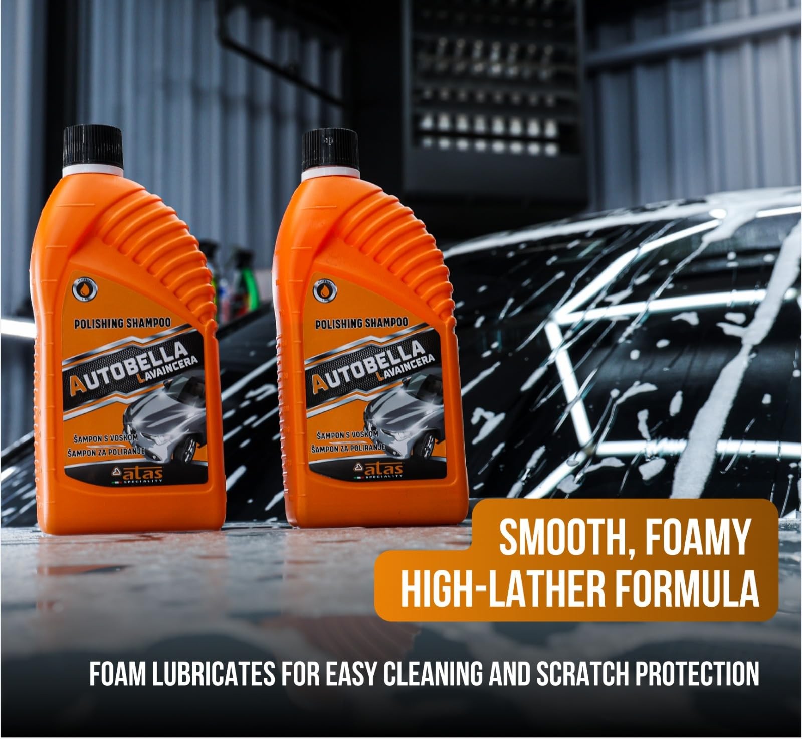 pH Neutral Car Wash Soap High Foaming Wax Safe Ceramic Coating Glossy Liquid …