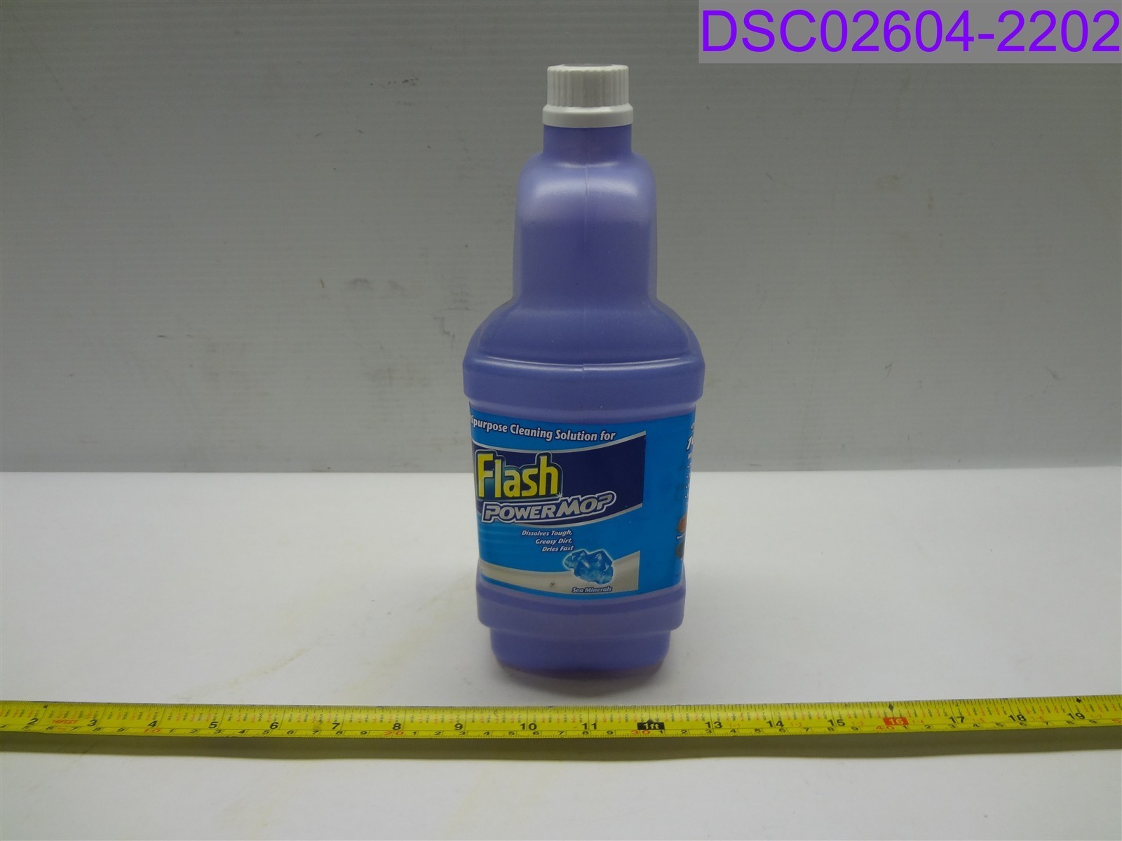 Qty = 3.75L (3 Bottles x 1.25L): Flash PowerMop Sea Minerals Liquid Mop Refills