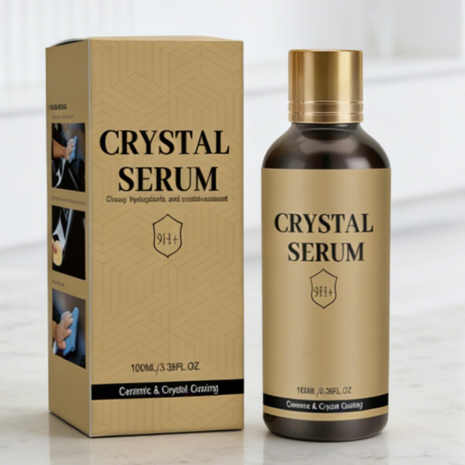 100ML PTZ Crystal Serum – Advanced Graphene Ceramic Coating for Cars,9H Graphene