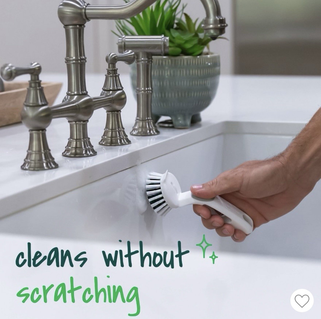 New Sink And Drain Mini Handy Scrubber Brush For Kitchen Bathroom RV Tub