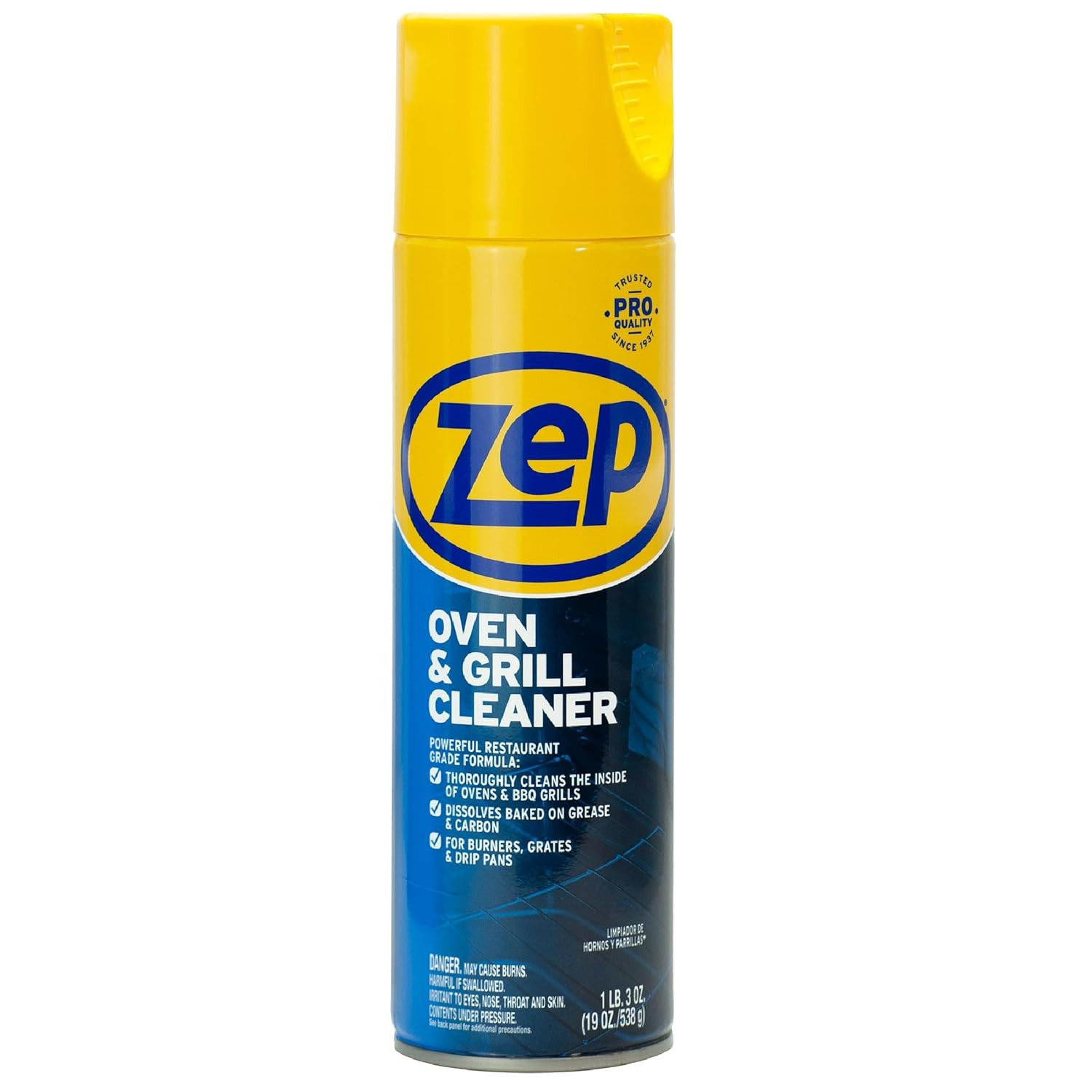 Heavy-Duty Oven and Grill Cleaner – 19 Oz (Case of 2) ZUOVGR19 – Dissolves Greas