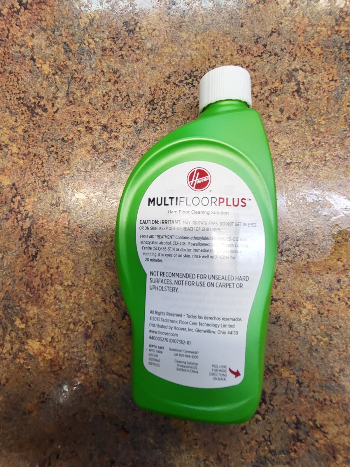 Hoover Multi Floor Plus 2x Concentrated Hard Floor Cleaning Solution 16oz NEW