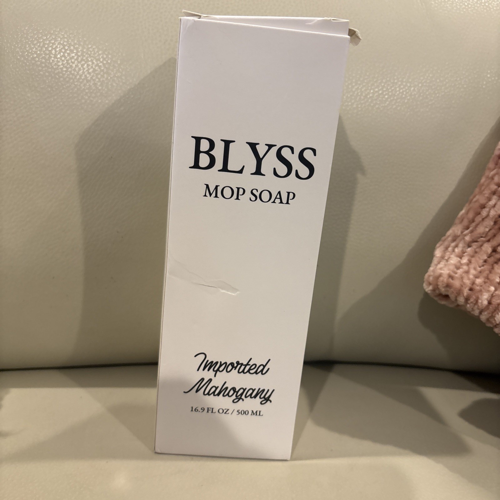 Blyss Mop Soap Concentrate Imported Mahogany 16.9 Fl Oz BB 2028