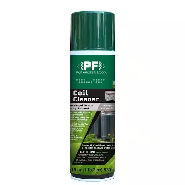 19 oz HVAC Coil Cleaner Air Conditioner Evaporator Cleaning Spray NEW