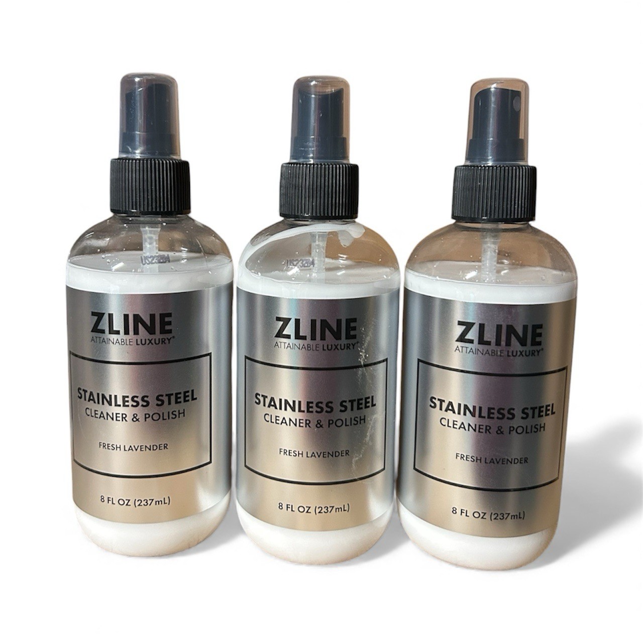 3x Stainless Steel Appliance Cleaner & Polish Plant Powered ZLINE Therapy Clean