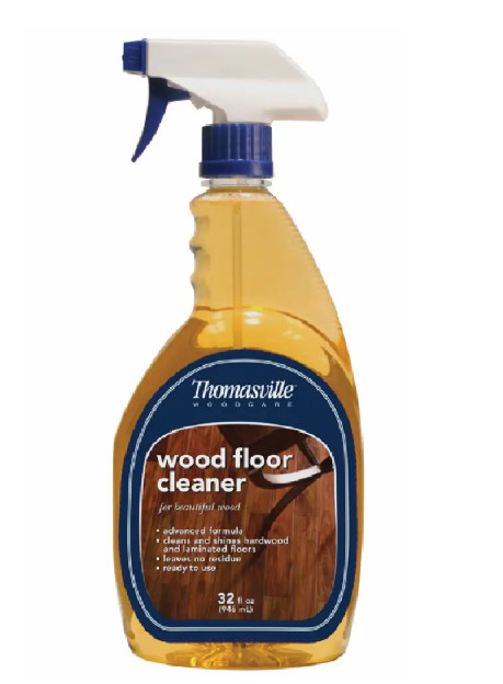 Thomasville Wood Floor Cleaner & Polish Spray 32oz Cleans Shines Protects