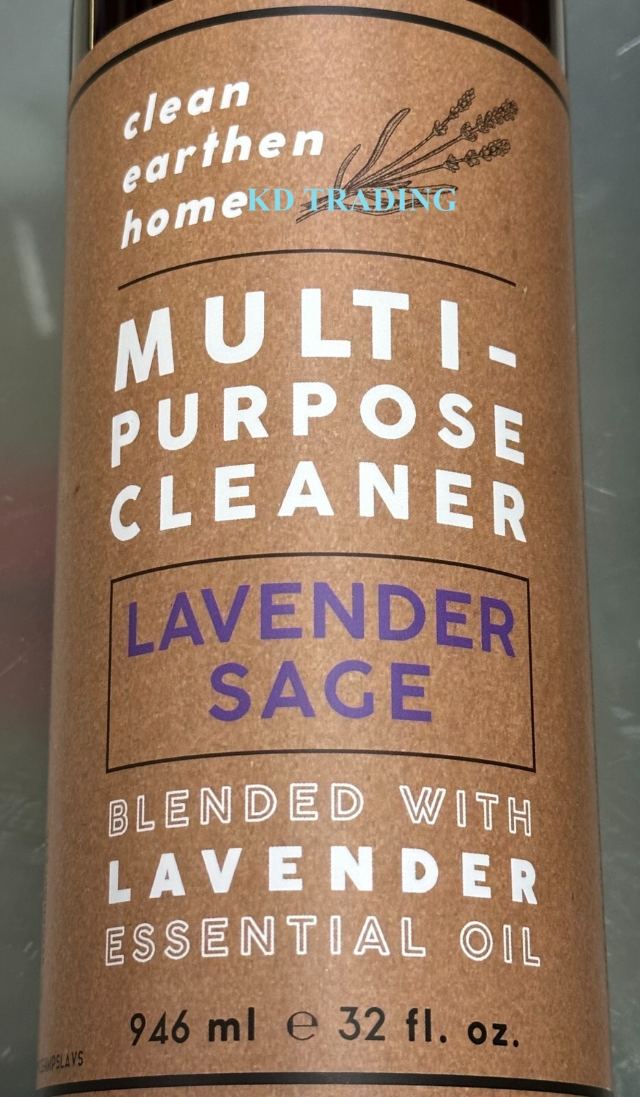 (2-Pack) CLEAN EARTHEN HOME ~ LAVENDER SAGE Kitchen Refresher Cleaner Deodorizer