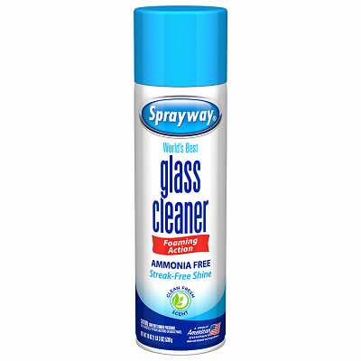 Sprayway SW050R Glass Cleaner, 19 oz. Aerosol Spray – Quantity 12