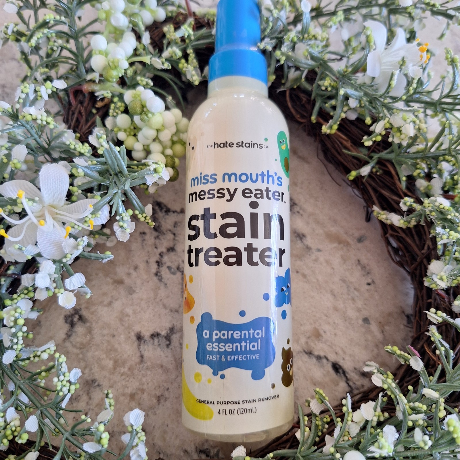 Miss Mouth’s Messy Eater Stain Treater Remover Spray 4 Fl Oz Hate Stains Company